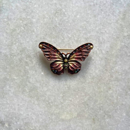 Joan Rivers Beautiful Butterfly Brooch