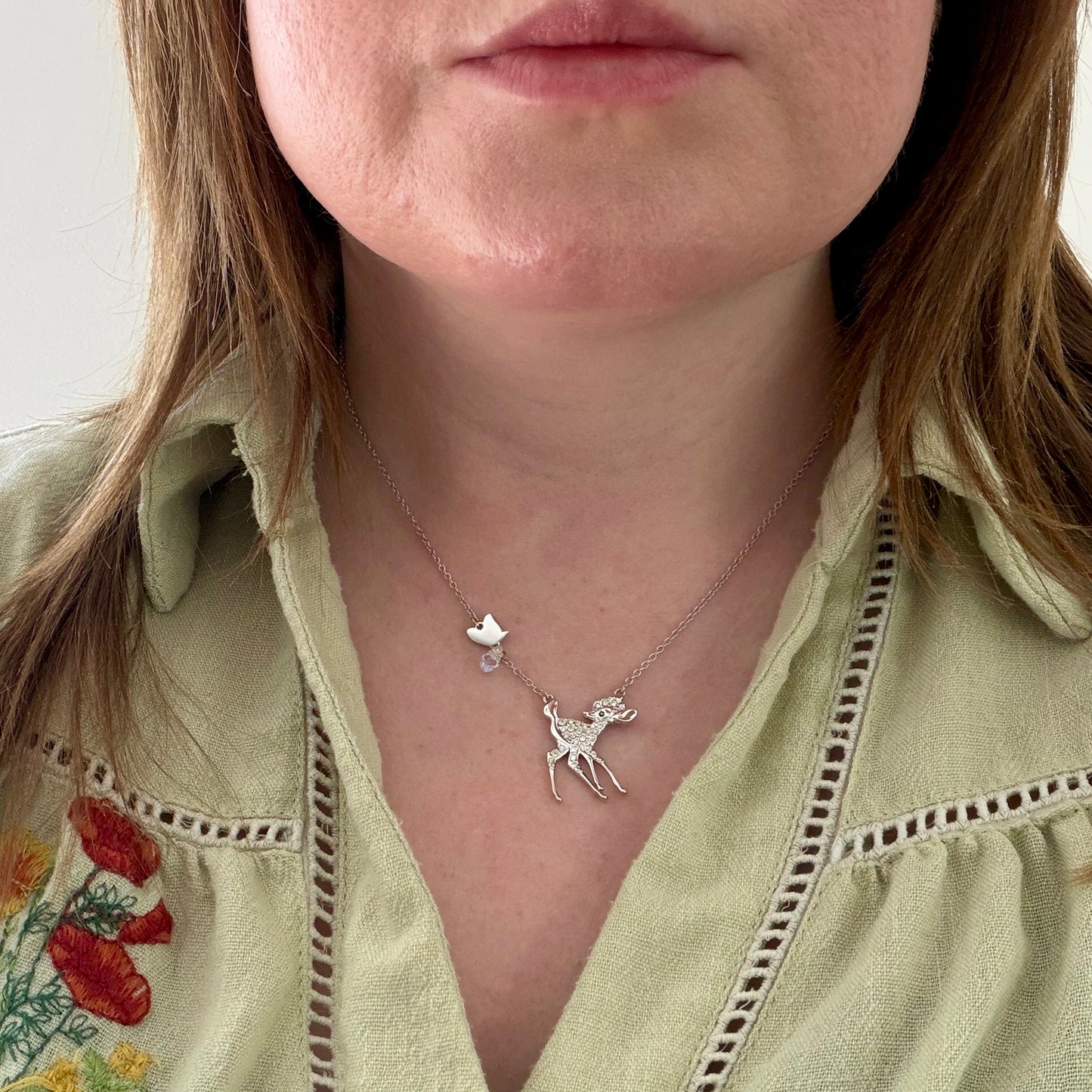 Swarovski x Disney Bambi Necklace