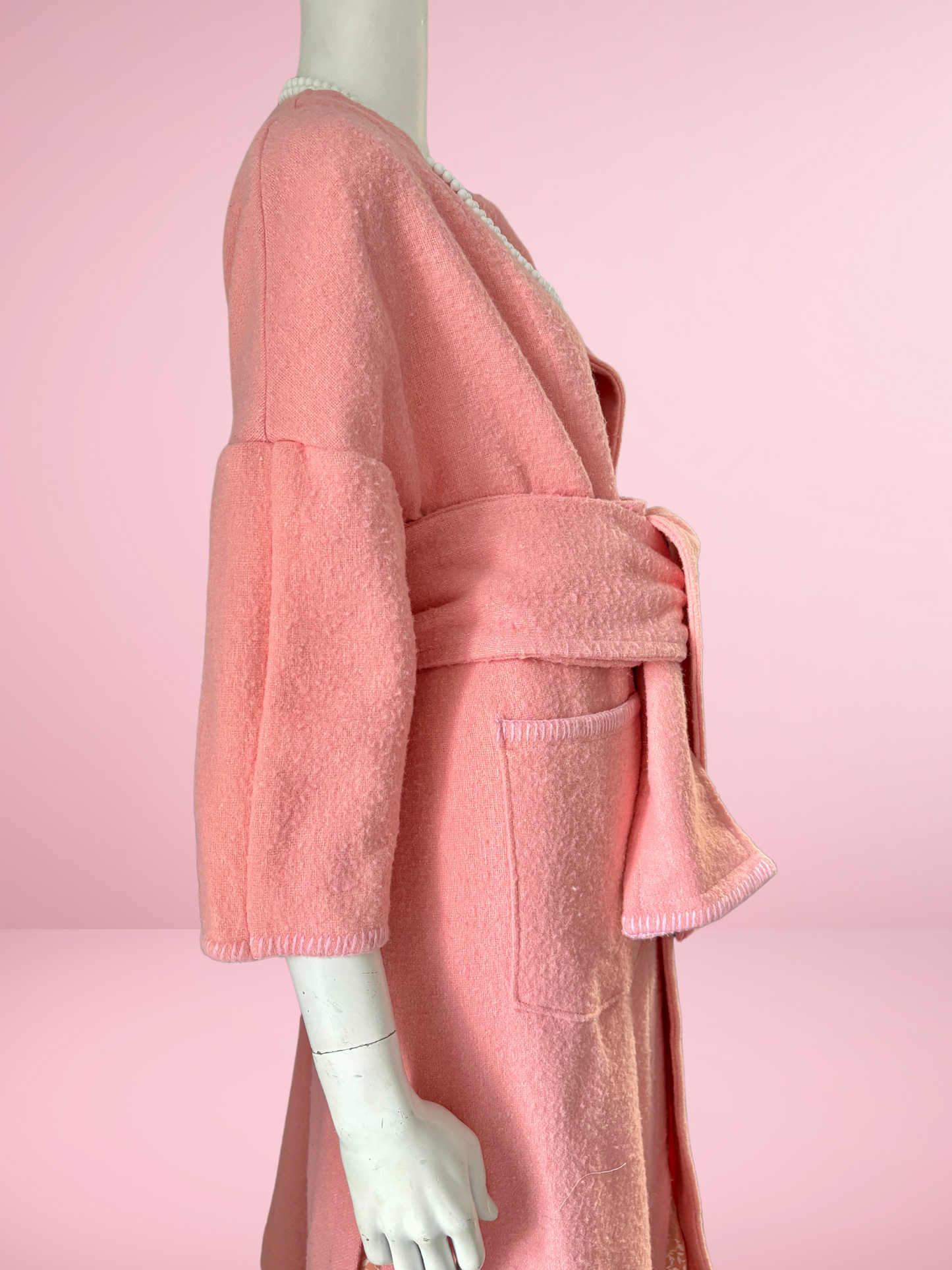 Handmade Reworked Blanket Coat by Hulahan