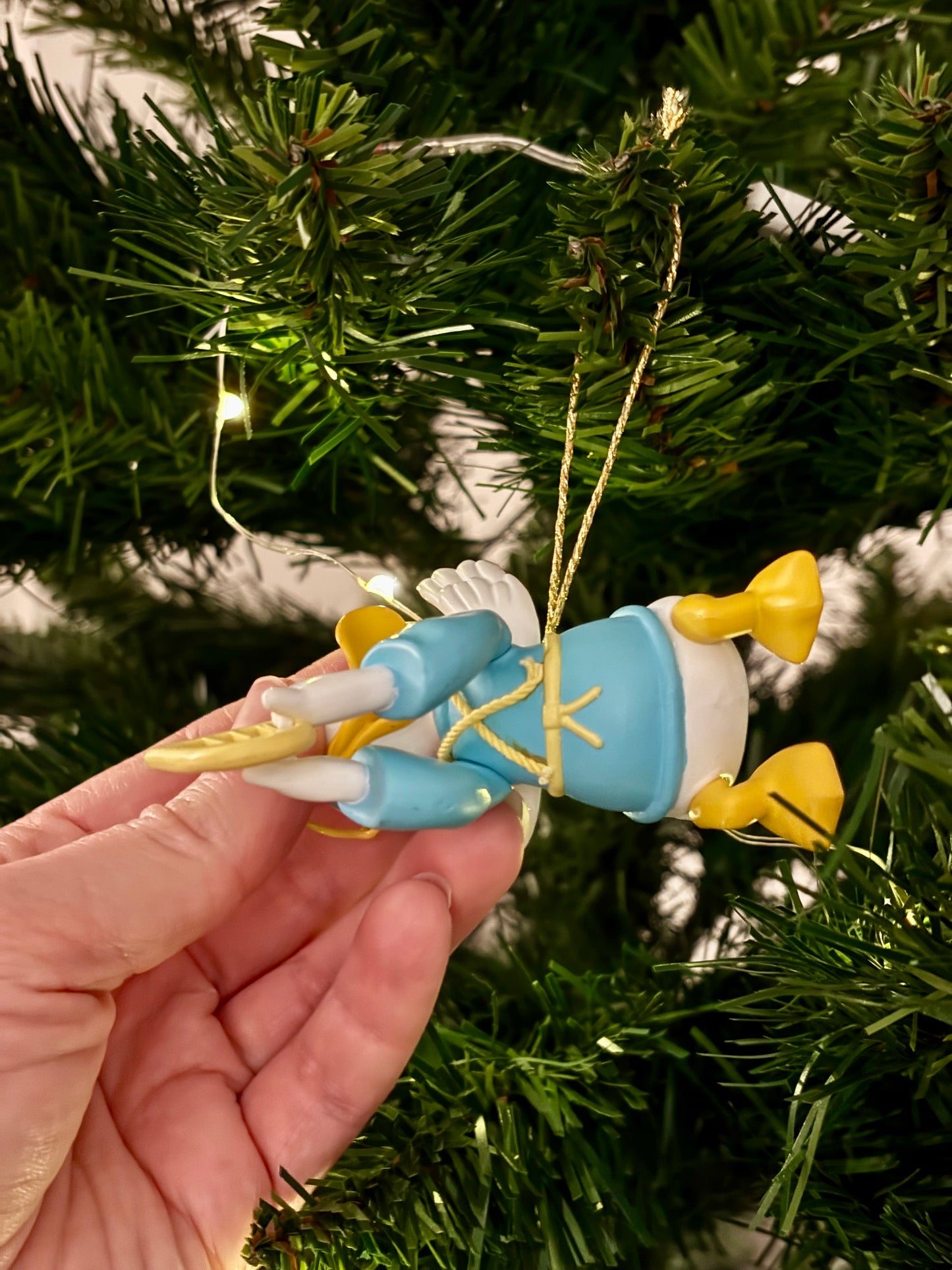 Angel Donald Duck Christmas Decoration