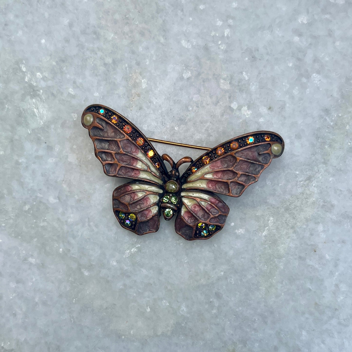 Joan Rivers Beautiful Butterfly Brooch