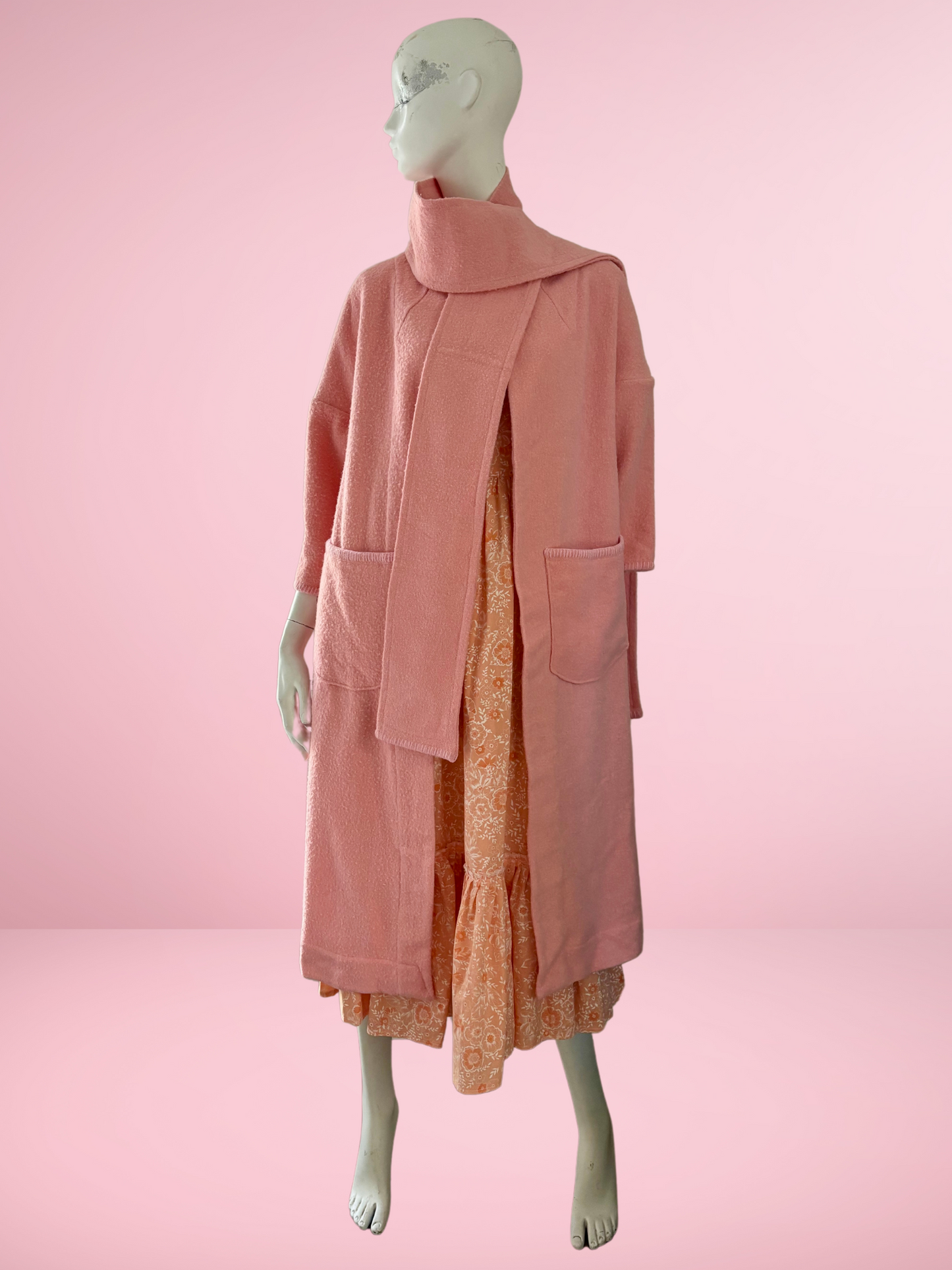 Handmade Reworked Blanket Coat by Hulahan