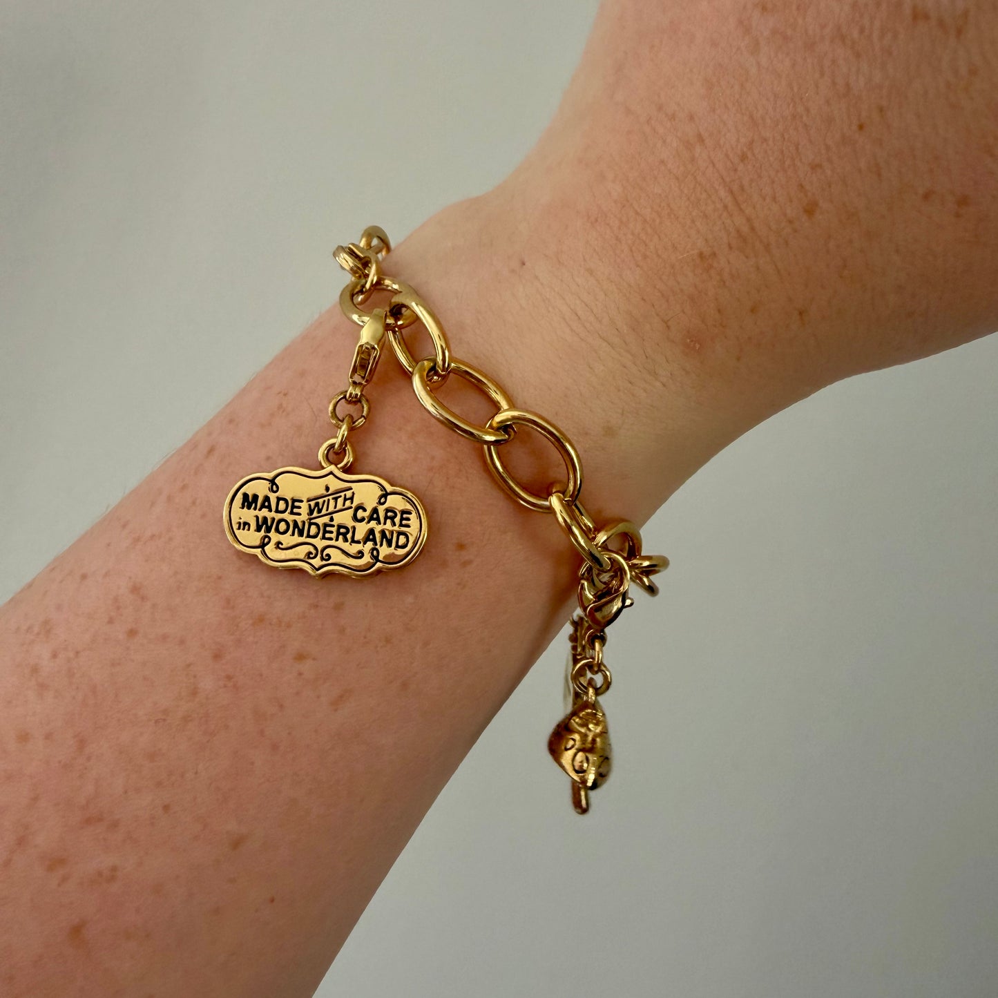 Disney Couture Alice in Wonderland Charm Bracelet