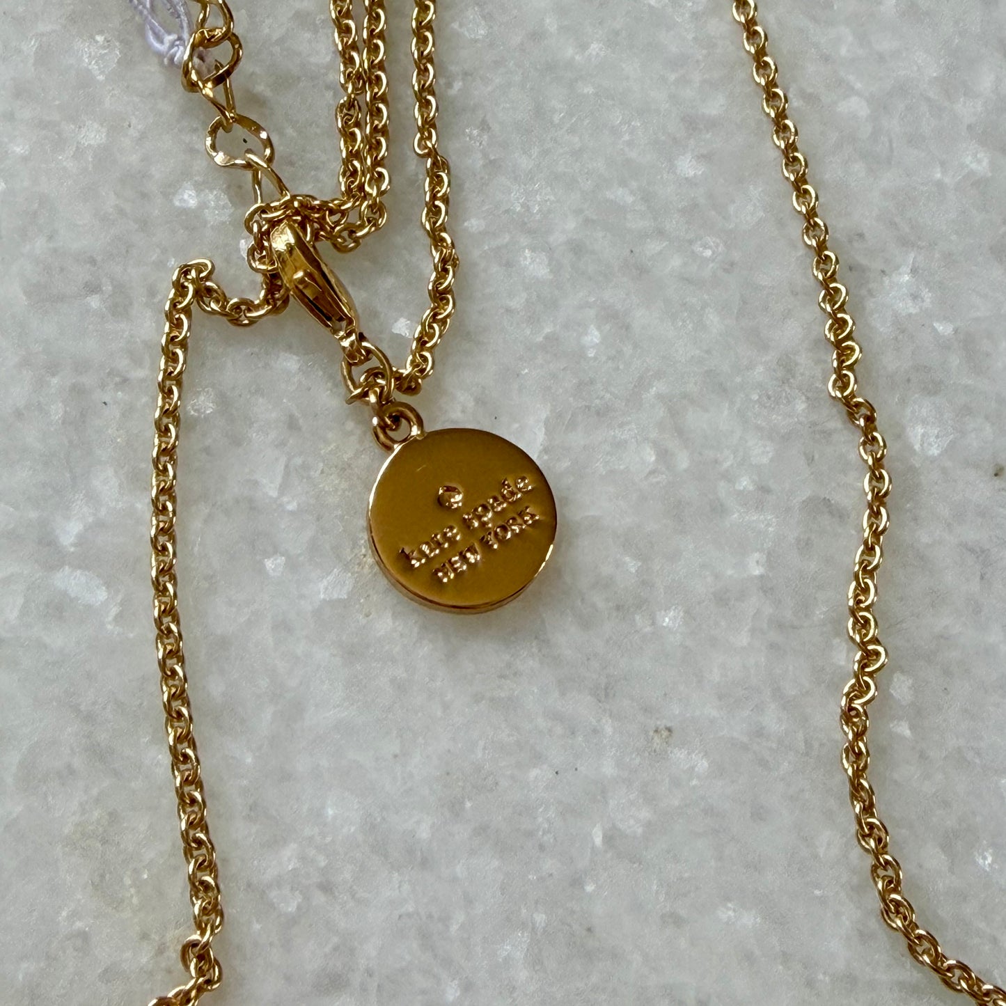 Kate Spade x Disney Minnie Mouse Pendant Necklace