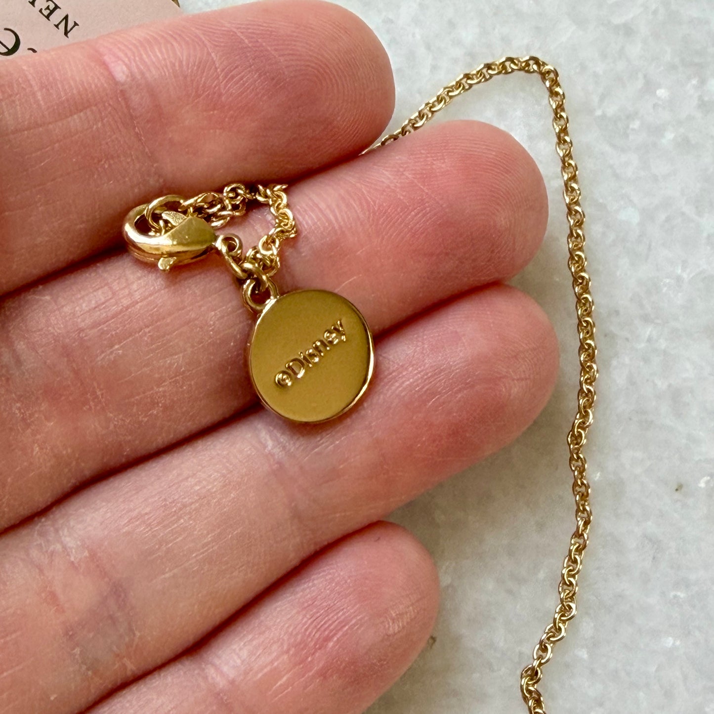 Kate Spade x Disney Minnie Mouse Pendant Necklace