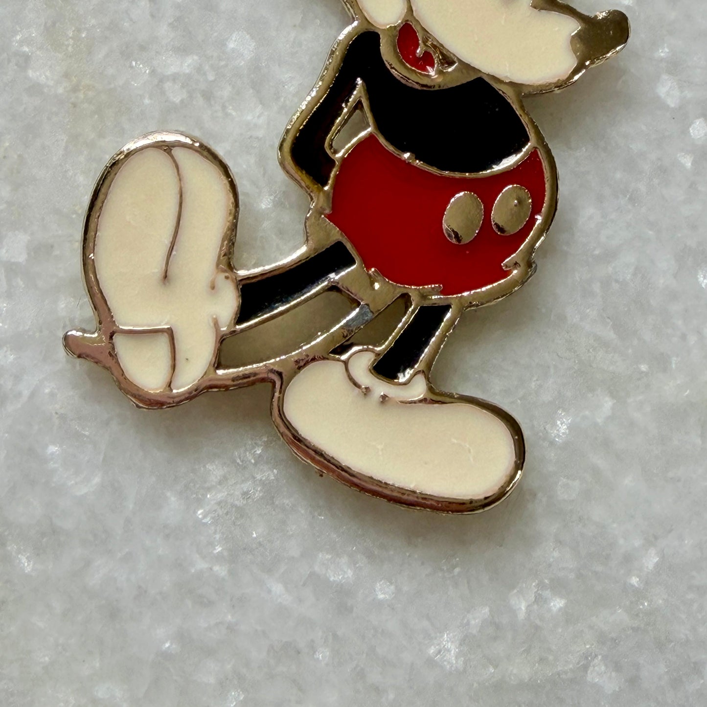Vintage Mickey Mouse Pendant Necklace by Walt Disney Productions