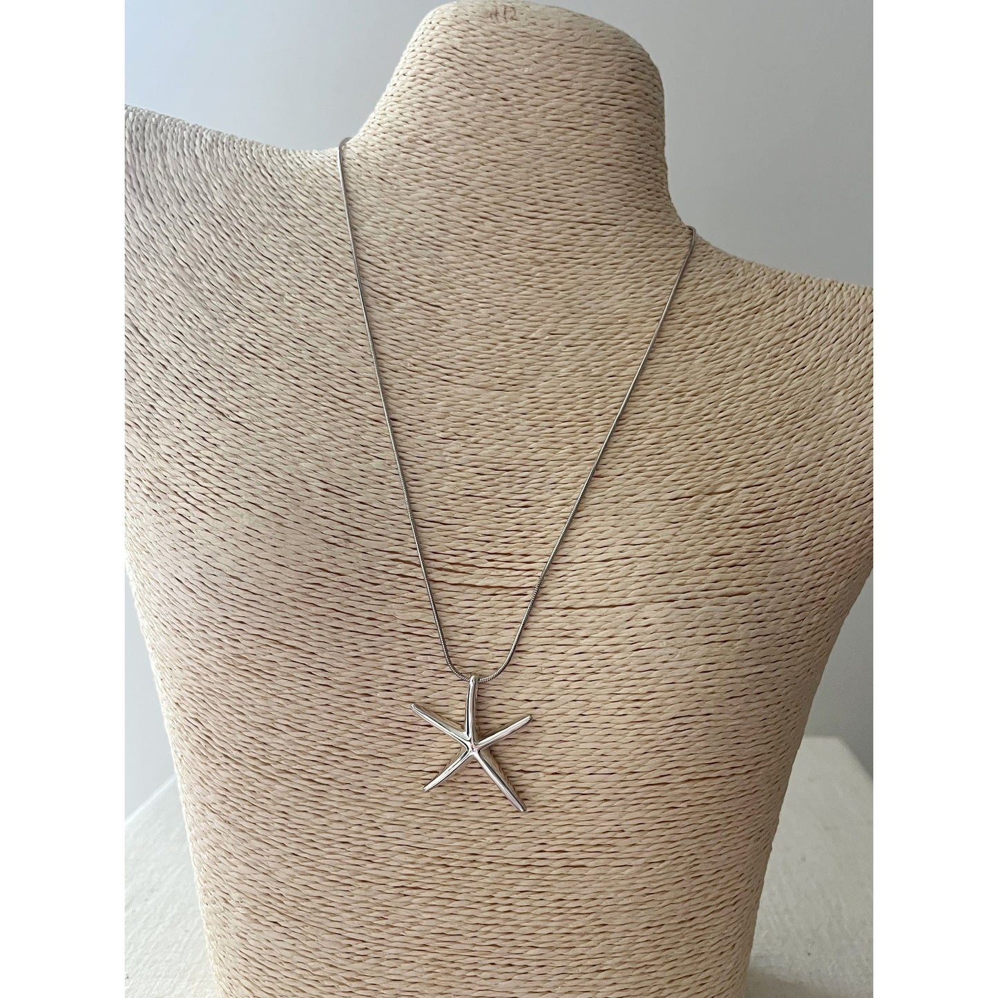 Sterling Silver Starfish Necklace