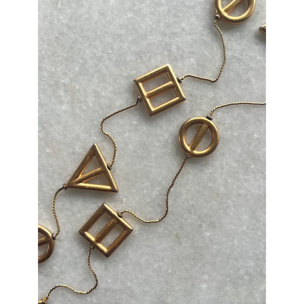 Anne Klein Shapes Necklace