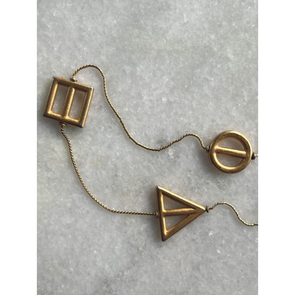 Anne Klein Shapes Necklace