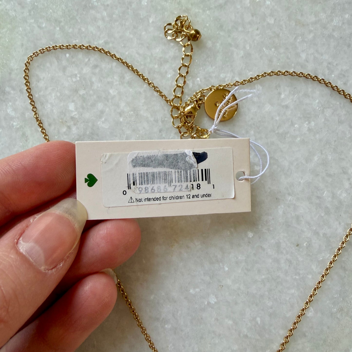 Kate Spade x Disney Minnie Mouse Pendant Necklace