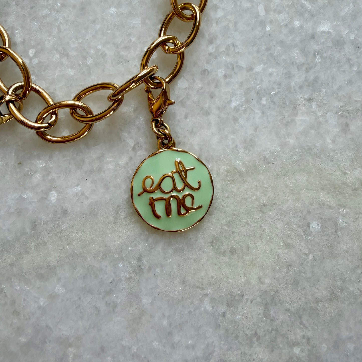 Disney Couture Alice in Wonderland Charm Bracelet