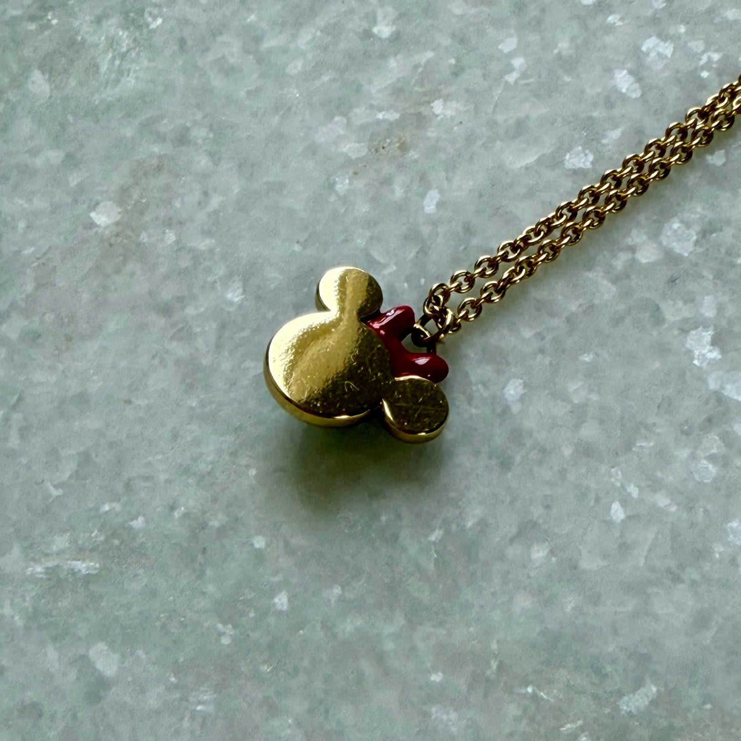 Kate Spade x Disney Minnie Mouse Pendant Necklace