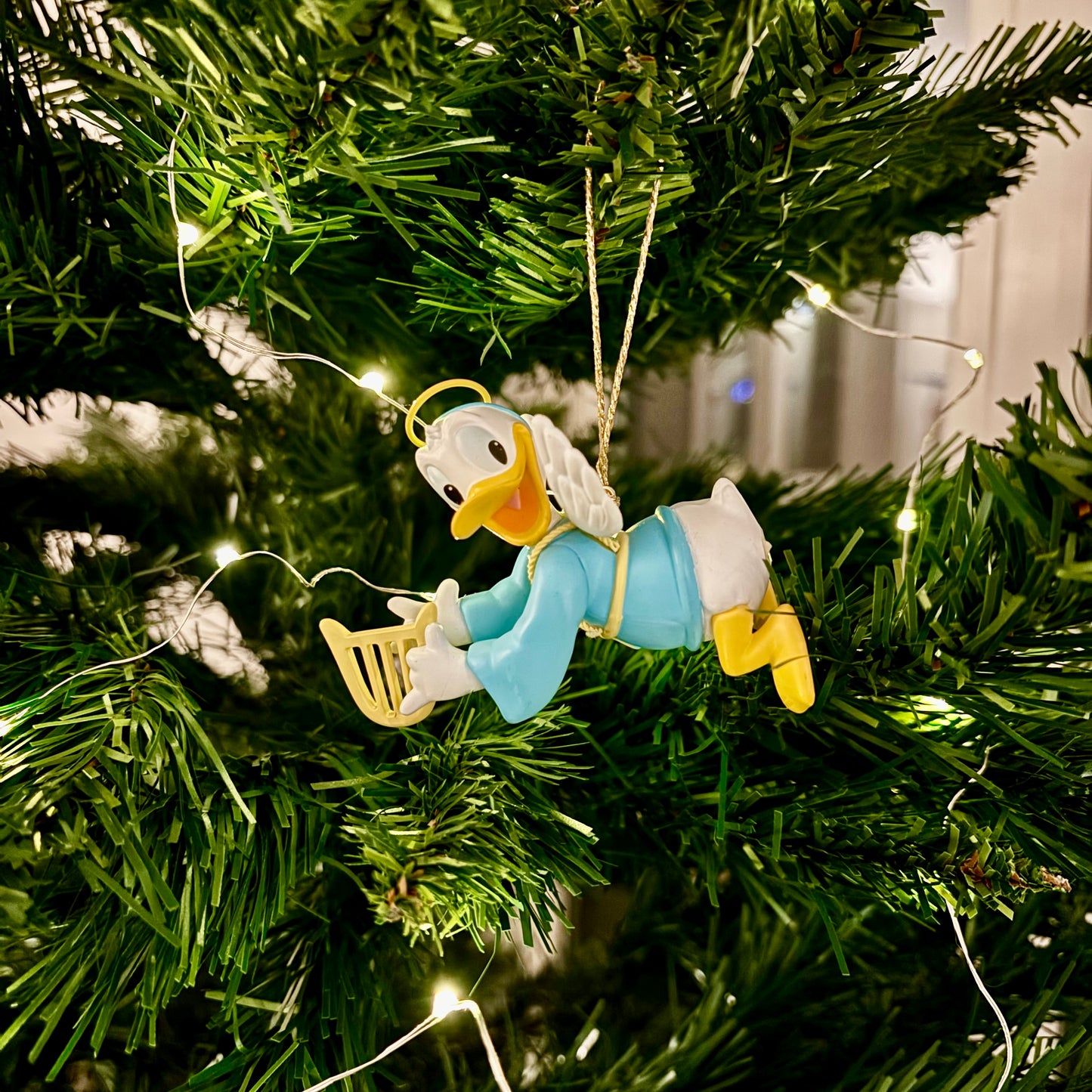 Angel Donald Duck Christmas Decoration