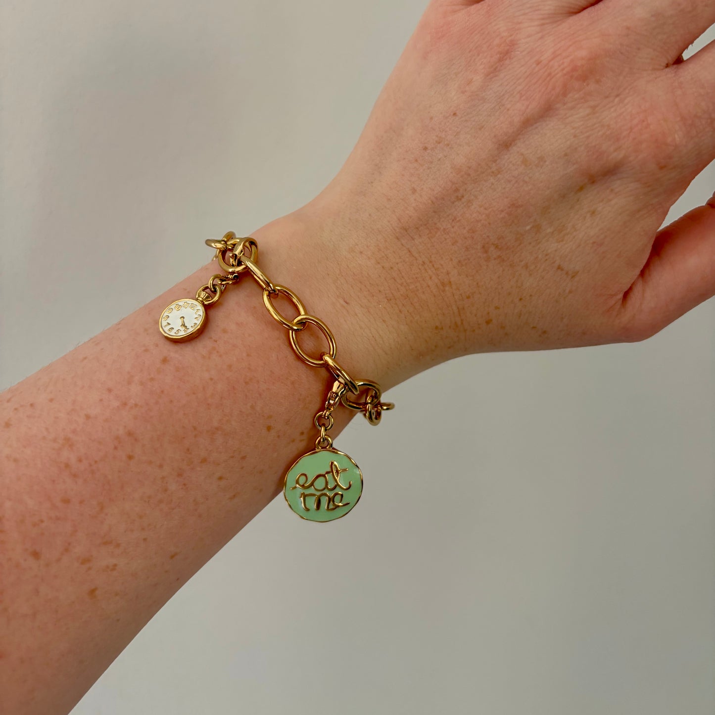 Disney Couture Alice in Wonderland Charm Bracelet