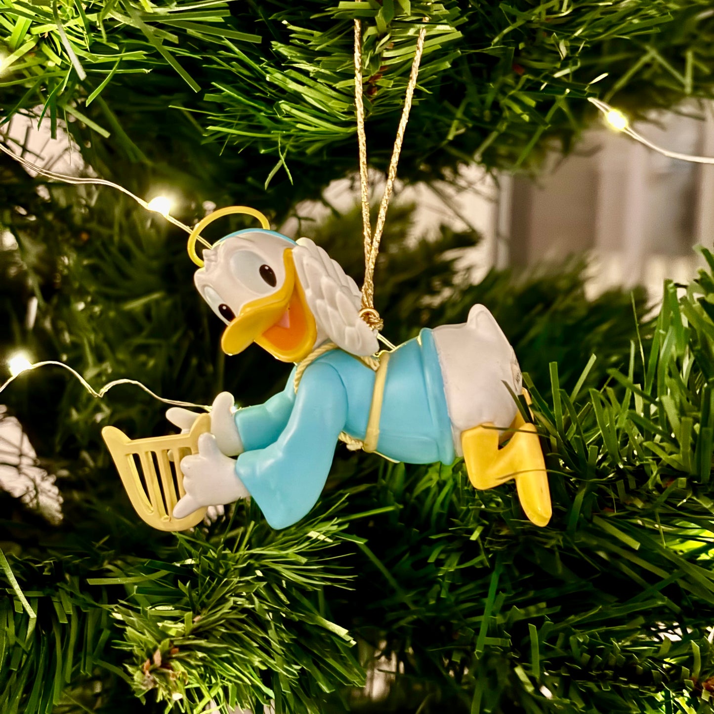 Angel Donald Duck Christmas Decoration